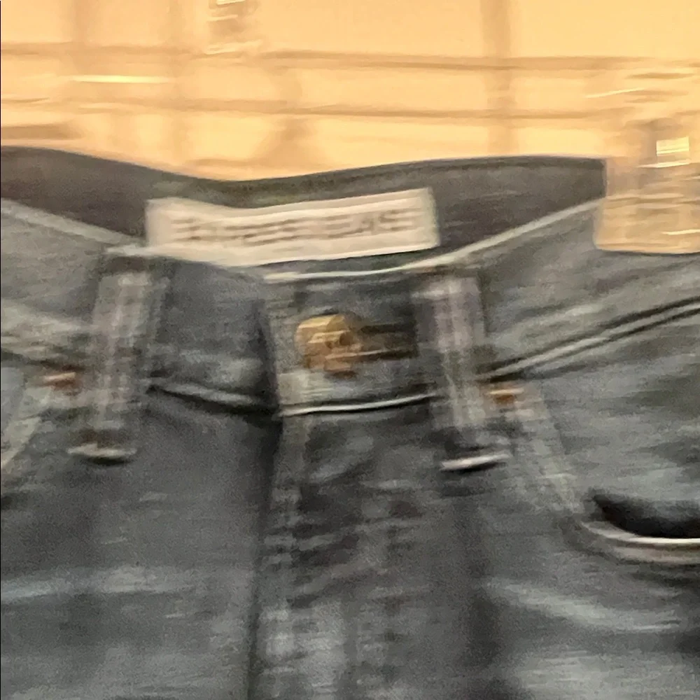 Express Midnight Blue Slim Straight Jeans - Picture 3 of 10